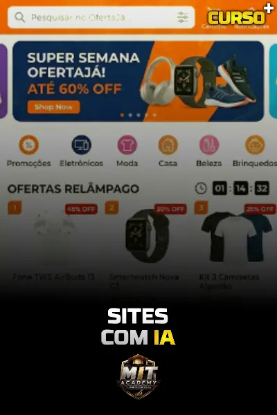 Sites com IA